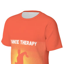 Load image into Gallery viewer, DANCE THERAPY SUNBURST ORANGE Men's O-Neck T-Shirt | 190GSM Cotton