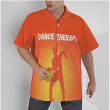 Load image into Gallery viewer, DANCE THERAPY SUN BURST Men's Hawaiian Shirt With Button Closure