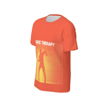Load image into Gallery viewer, DANCE THERAPY SUNBURST ORANGE Men's O-Neck T-Shirt | 190GSM Cotton