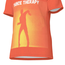 Load image into Gallery viewer, DANCE THERAPY SUNBURST ORANGE Men's O-Neck T-Shirt | 190GSM Cotton