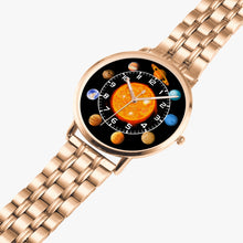 Load image into Gallery viewer, 273. Solar System Steel Strap Quartz watch with Seiko Movement