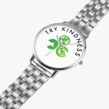 Load image into Gallery viewer, Try Kindness Instafamous Steel Strap Quartz watch