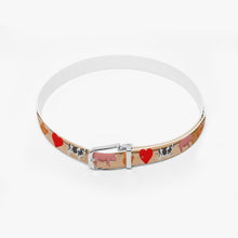 Load image into Gallery viewer, I Love Animals Synthetic Cruelty Free PU Belt