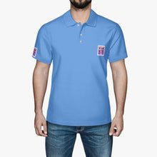 Load image into Gallery viewer, 225. Flow State Handmade Men Polo Shirt