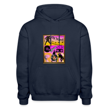Load image into Gallery viewer, Unisex Adult Old School R & B Hoodie - navy