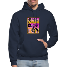 Load image into Gallery viewer, Unisex Adult Old School R & B Hoodie - navy