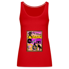 Load image into Gallery viewer, OLD SCHOOL R & B Women’s Premium Tank Top - red