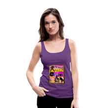 Load image into Gallery viewer, OLD SCHOOL R & B Women’s Premium Tank Top - purple