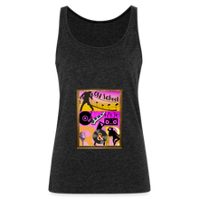 Load image into Gallery viewer, OLD SCHOOL R & B Women’s Premium Tank Top - charcoal grey