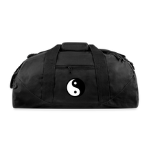 Load image into Gallery viewer, YIN YANG Recycled Duffel Bag - black