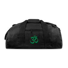 Load image into Gallery viewer, Om Recycled Duffel Bag - black