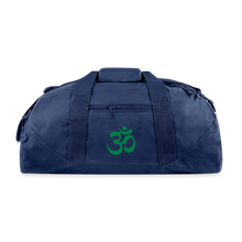 Load image into Gallery viewer, Om Recycled Duffel Bag - navy