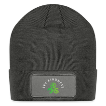 Load image into Gallery viewer, Try Kindness Beanie - charcoal grey