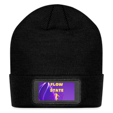 Load image into Gallery viewer, Flow State Patch Beanie - black