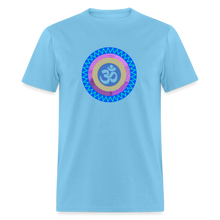 Load image into Gallery viewer, Om Unique T Shirt - aquatic blue