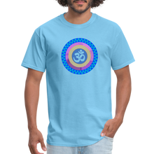 Load image into Gallery viewer, Om Unique T Shirt - aquatic blue