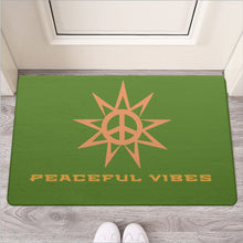 Load image into Gallery viewer, PEACEFUL VIBES Door Mat | Rubber