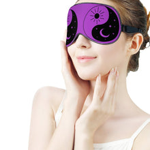 Load image into Gallery viewer, Yin Yang Purple Sleeping Eye Mask