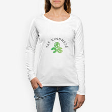Load image into Gallery viewer, Women's Crew Neck Long sleeve T-shirt