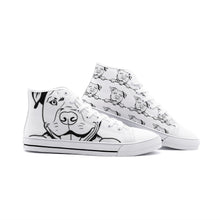Load image into Gallery viewer, Pitbull Dog Unisex High Top Canvas Shoes