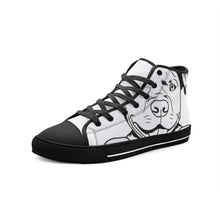 Load image into Gallery viewer, Pitbull Dog Unisex High Top Canvas Shoes