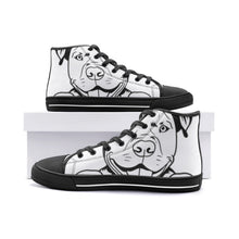 Load image into Gallery viewer, Pitbull Dog Unisex High Top Canvas Shoes
