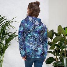 Load image into Gallery viewer, Blue Mandala Unisex Hoodie