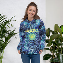 Load image into Gallery viewer, Blue Mandala Unisex Hoodie
