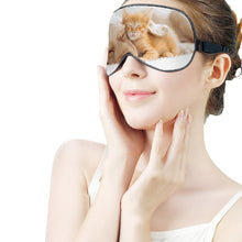 Load image into Gallery viewer, Puppy & Kitten Sleeping Eye Mask