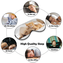 Load image into Gallery viewer, Puppy & Kitten Sleeping Eye Mask