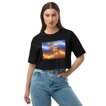 Load image into Gallery viewer, Rise Above Loose drop shoulder crop top