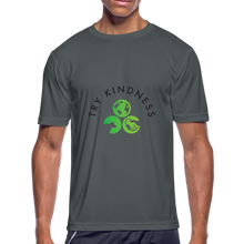 Load image into Gallery viewer, Men’s Moisture Wicking Performance T-Shirt - charcoal