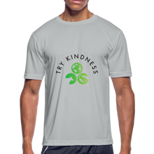 Load image into Gallery viewer, Men’s Moisture Wicking Performance T-Shirt - silver