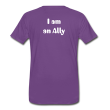 Load image into Gallery viewer, I am an Ally Men's Premium T-Shirt - purple