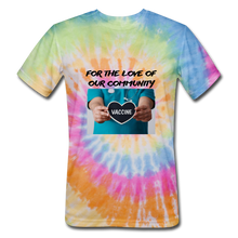 Load image into Gallery viewer, Unisex Tie Dye T-Shirt - rainbow