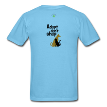 Load image into Gallery viewer, Friends Fur Life Unisex T-Shirt - aquatic blue