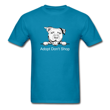 Load image into Gallery viewer, Adopt Dont Shop Pitty Classic T-Shirt - turquoise