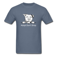 Load image into Gallery viewer, Adopt Dont Shop Pitty Classic T-Shirt - denim