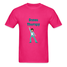 Load image into Gallery viewer, Dance Therapy Unisex Classic T-Shirt - fuchsia