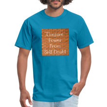 Load image into Gallery viewer, Conjure Power From Self Doubt T-Shirt - turquoise