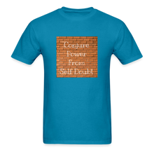 Load image into Gallery viewer, Conjure Power From Self Doubt T-Shirt - turquoise