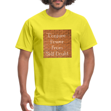 Load image into Gallery viewer, Conjure Power From Self Doubt T-Shirt - yellow