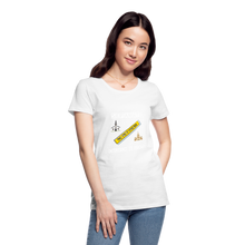 Load image into Gallery viewer, Separate Church and State Women’s Premium Organic T-Shirt - white