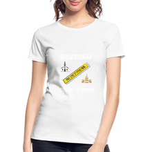 Load image into Gallery viewer, Separate Church and State Women’s Premium Organic T-Shirt - white