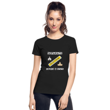 Load image into Gallery viewer, Separate Church and State Women’s Premium Organic T-Shirt - black