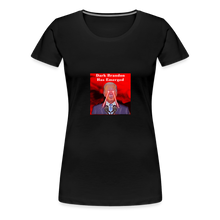 Load image into Gallery viewer, Dark Brandon Has Emerged Women’s Premium T-Shirt - black