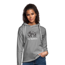 Load image into Gallery viewer, Mandala Elephant Unisex Lightweight Terry Hoodie - heather gray