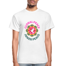 Load image into Gallery viewer, GLOBAL INNER PEACE Ultra Cotton Adult T-Shirt - white