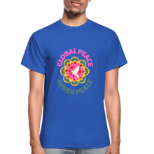 Load image into Gallery viewer, GLOBAL INNER PEACE Ultra Cotton Adult T-Shirt - royal blue