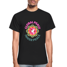 Load image into Gallery viewer, GLOBAL INNER PEACE Ultra Cotton Adult T-Shirt - black